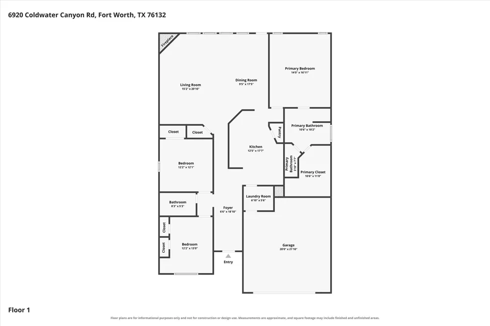 6920 Coldwater Canyon Road Fort Worth, TX 76132