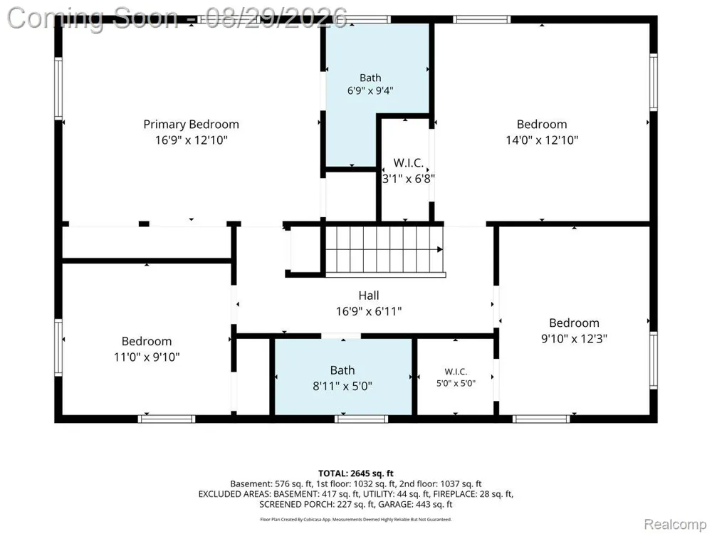 487 Henley Drive Bloomfield Hills City, MI 48304
