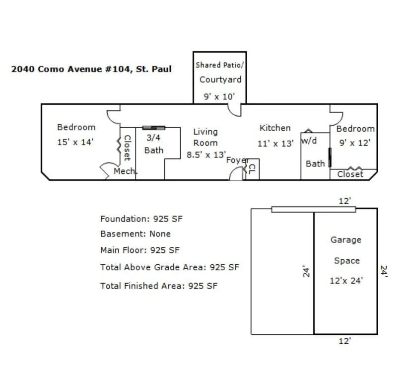 2040 Como Avenue #104 Saint Paul, MN 55108