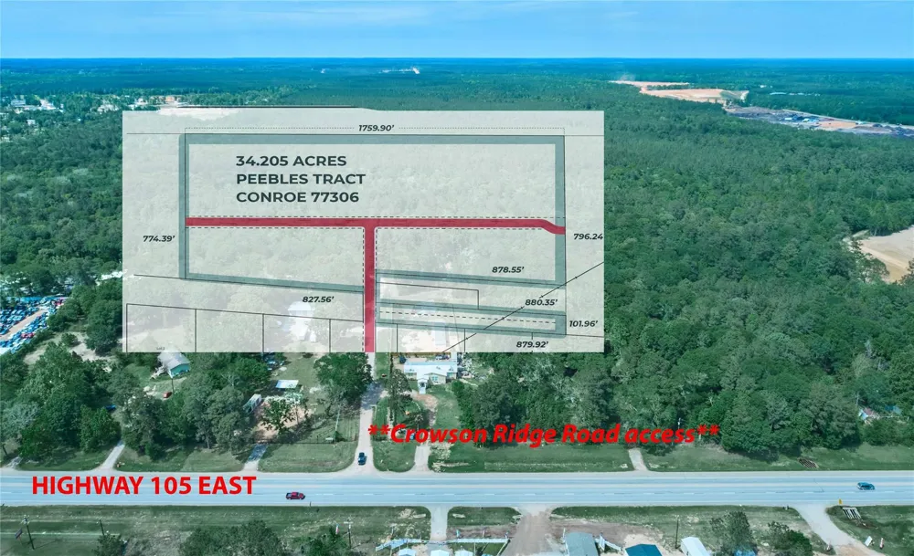 Hwy 105e At Crowson Rdg Rd Conroe, TX 77306