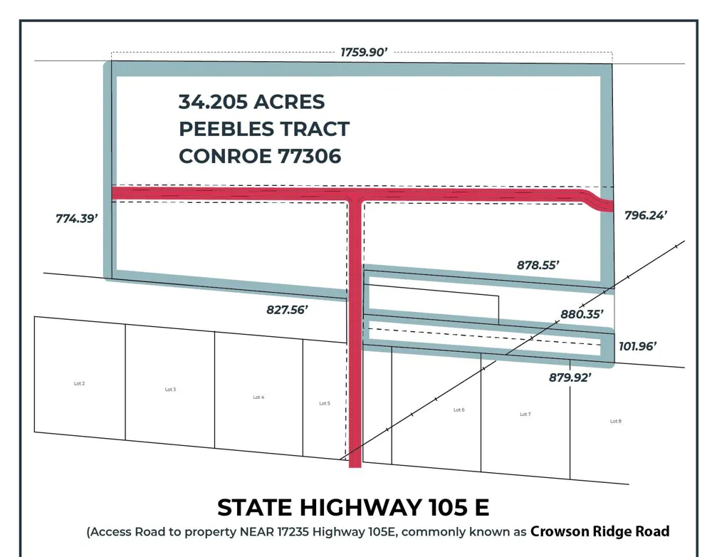 Hwy 105e At Crowson Rdg Rd Conroe, TX 77306