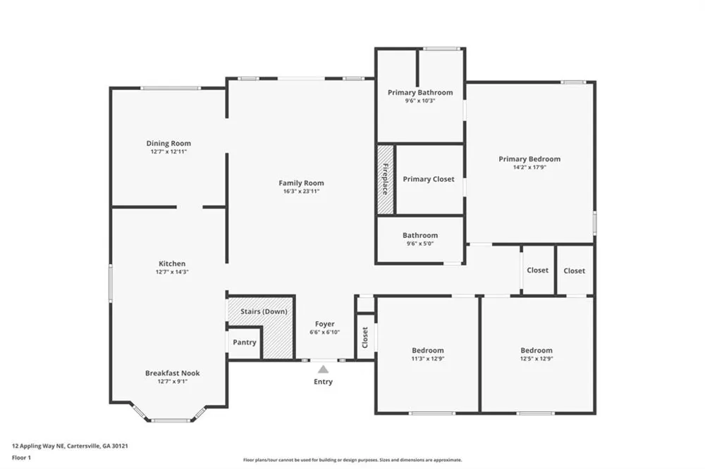 12 Appling Way NE Cartersville, GA 30121