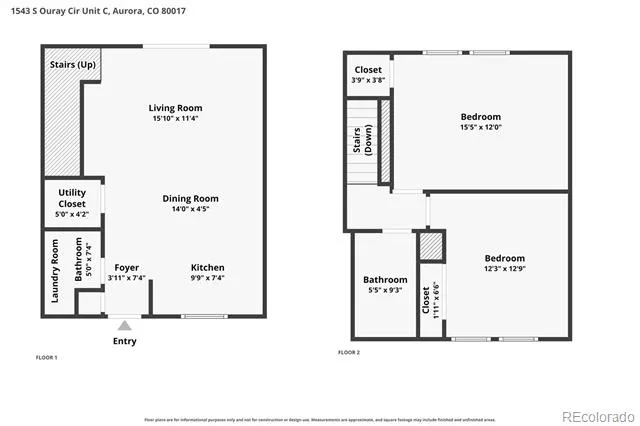 1543 S Ouray Circle #C Aurora, CO 80017