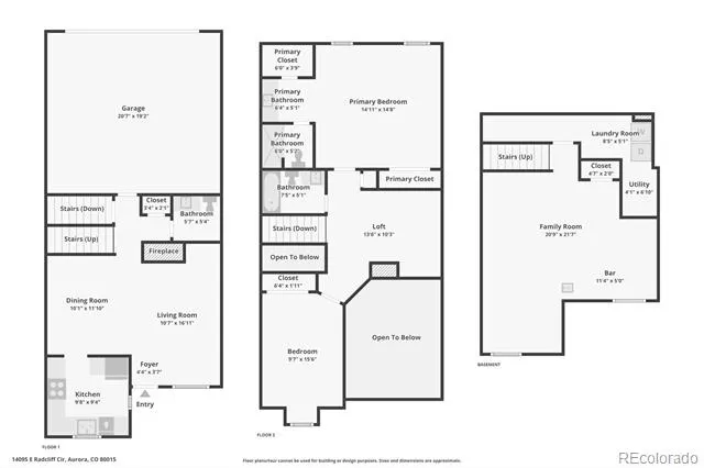 14095 E Radcliff Circle Aurora, CO 80015