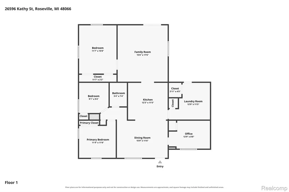26596 Kathy Street Roseville City, MI 48066