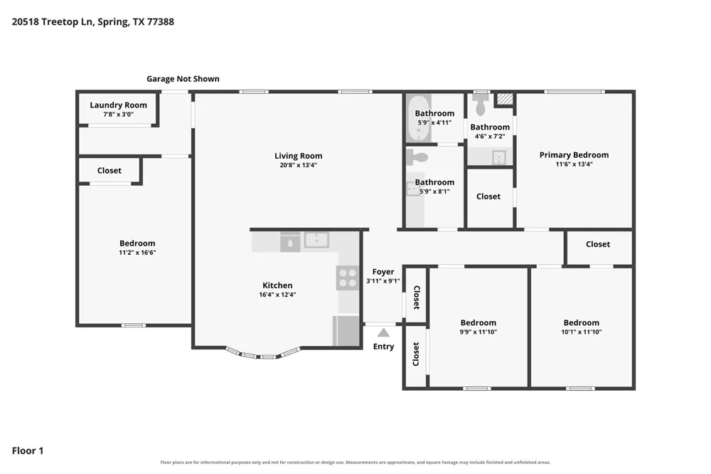 20518 Treetop Lane Spring, TX 77388