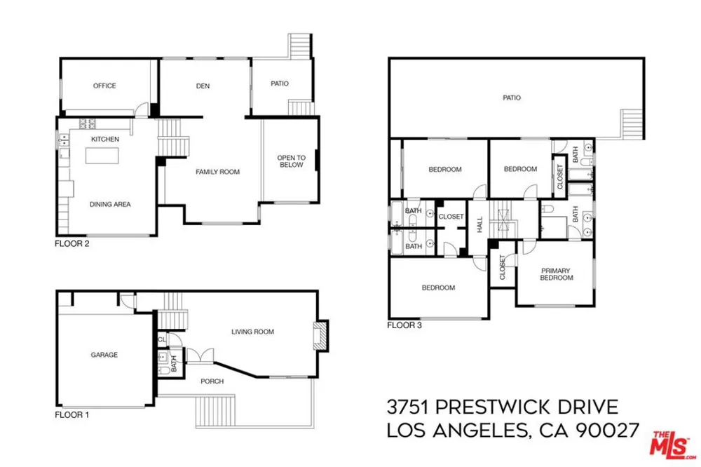 3751 Prestwick Drive Los Angeles, CA 90027