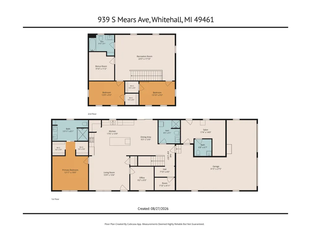 939 S Mears Avenue Whitehall, MI 49461
