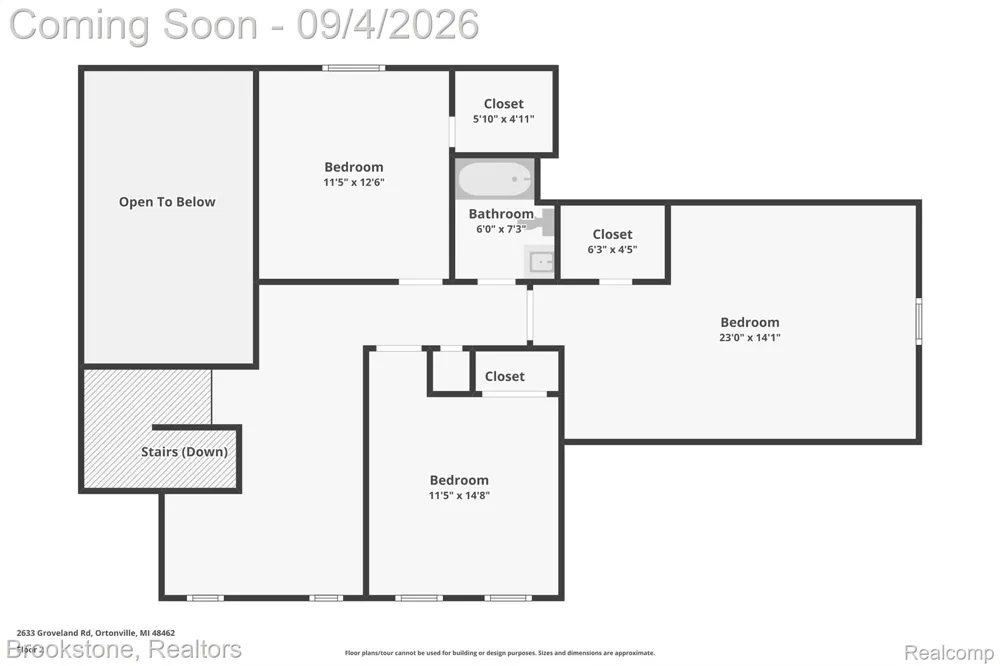 2633 Groveland Road Groveland Township, MI 48462