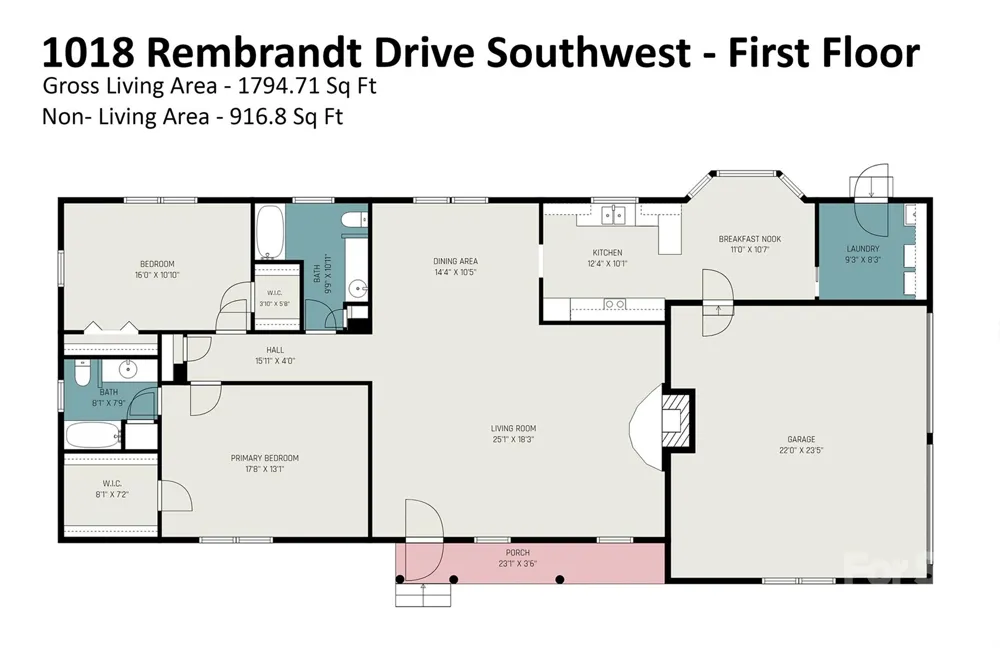 1018 Rembrandt Drive SW Concord, NC 28027
