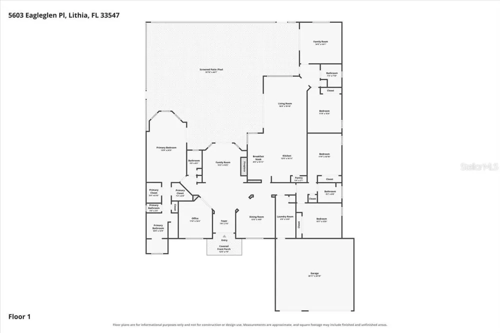 5603 EAGLEGLEN PLACE Lithia, FL 33547
