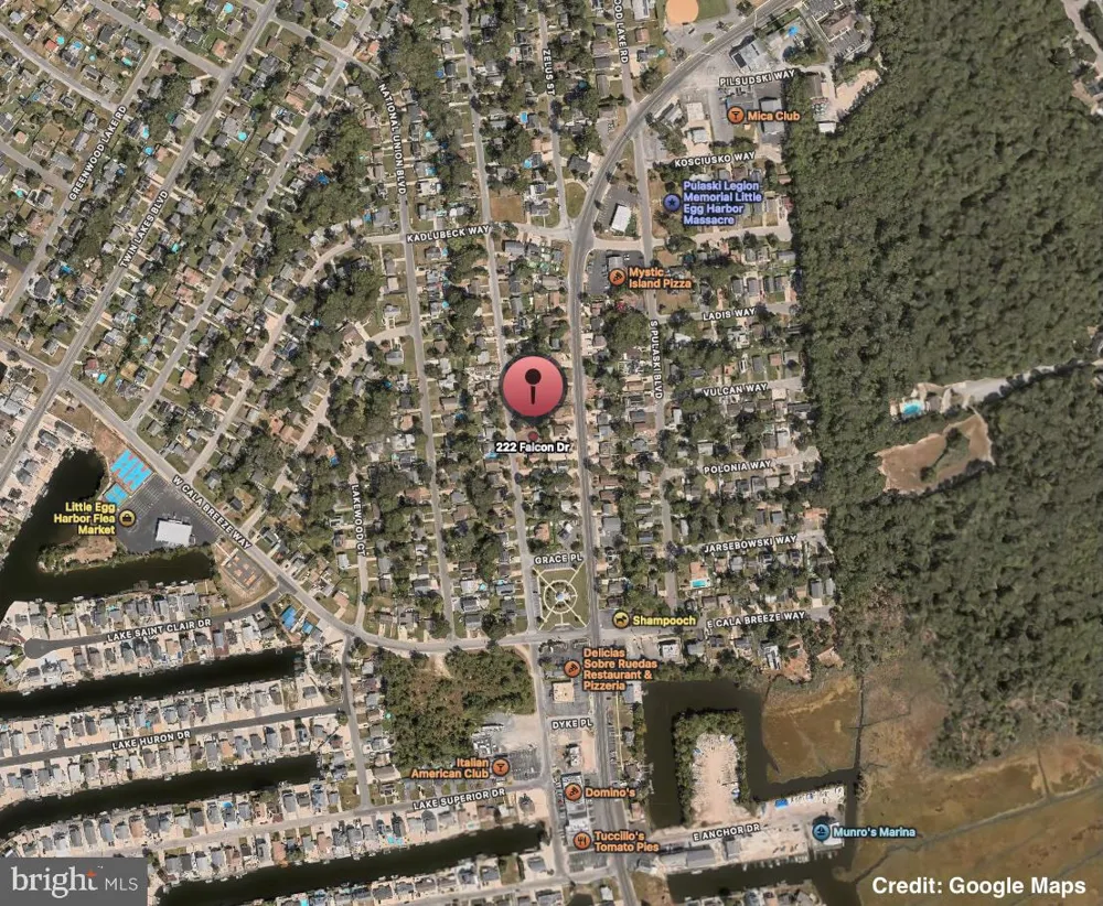 222 FALCON DRIVE Little Egg Harbor, NJ 08087