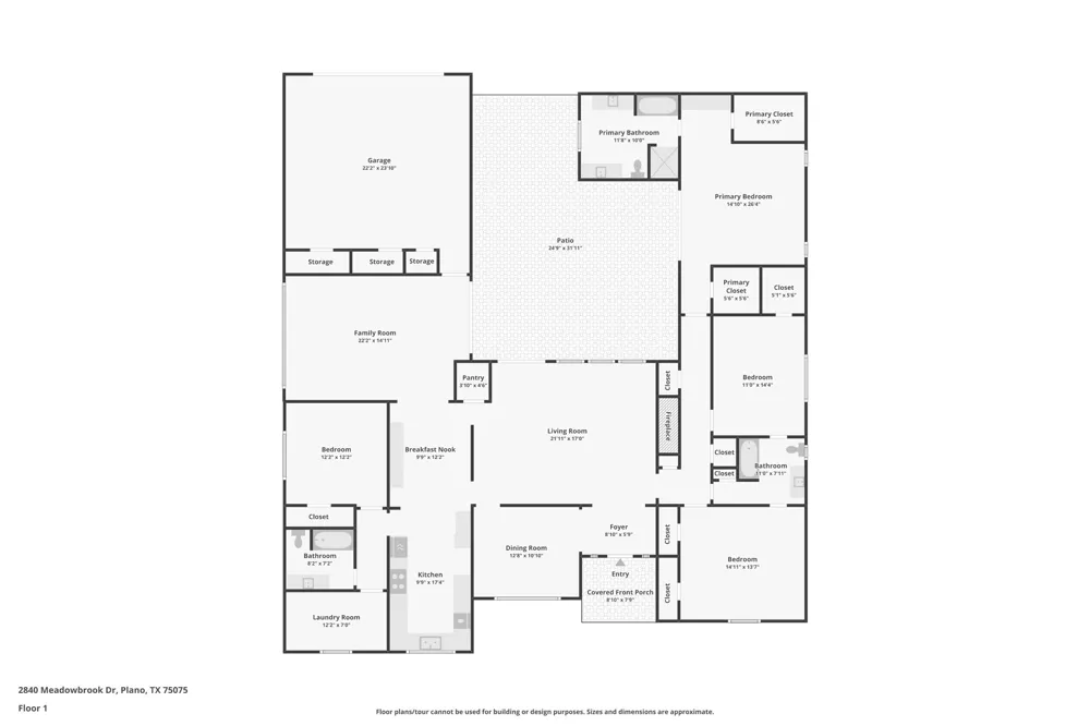 2840 Meadowbrook Drive Plano, TX 75075