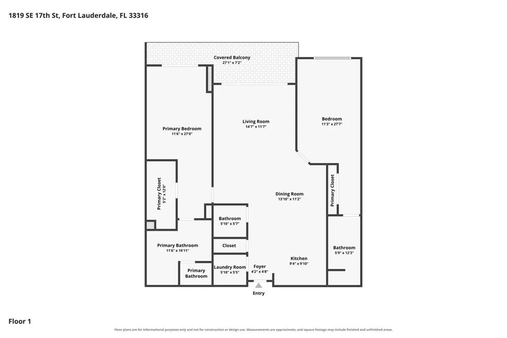 1819 SE 17TH STREET #708 Fort Lauderdale, FL 33316