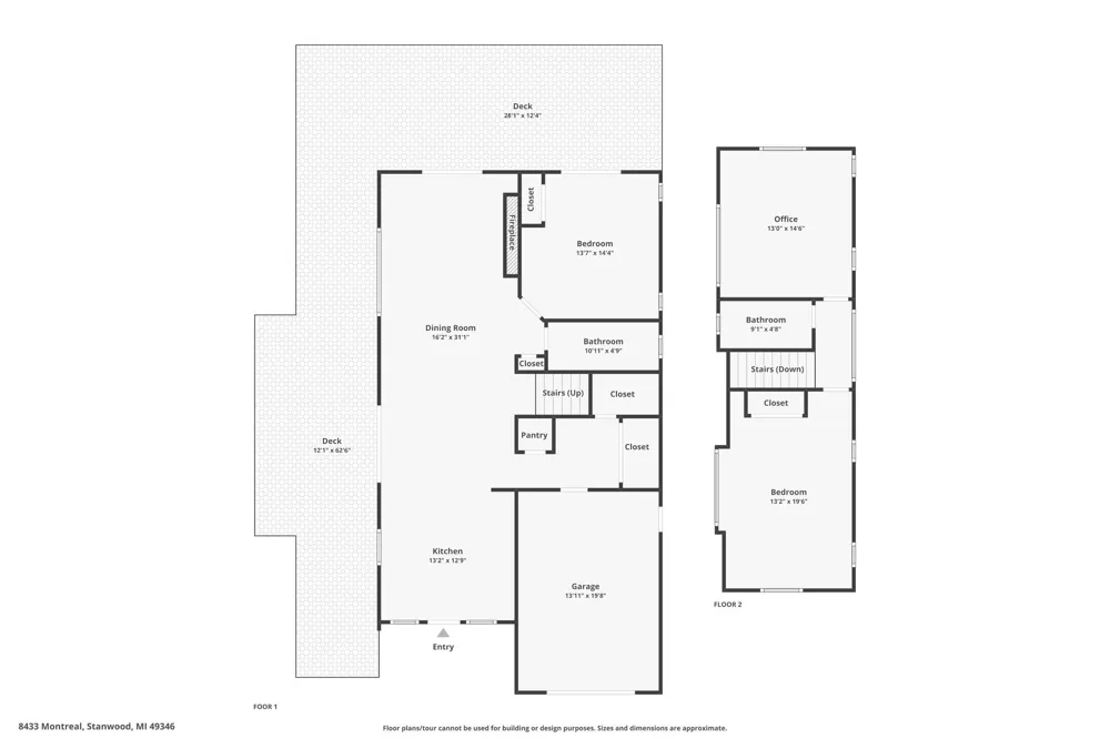 8433 Montreal Lane Canadian Lakes, MI 49346
