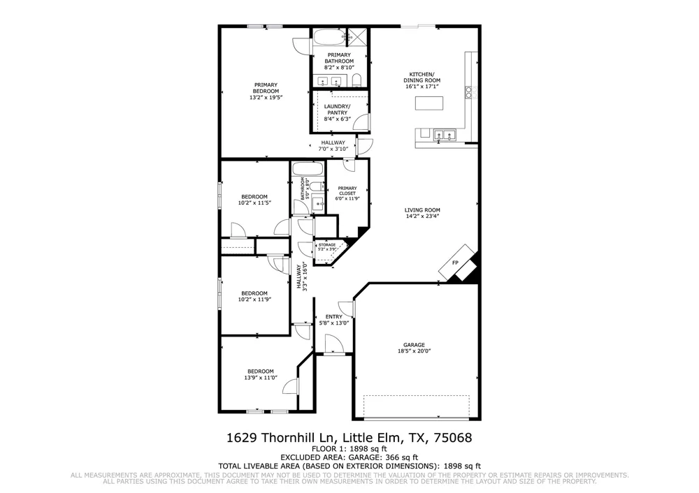 1629 Thornhill Lane Little Elm, TX 75068