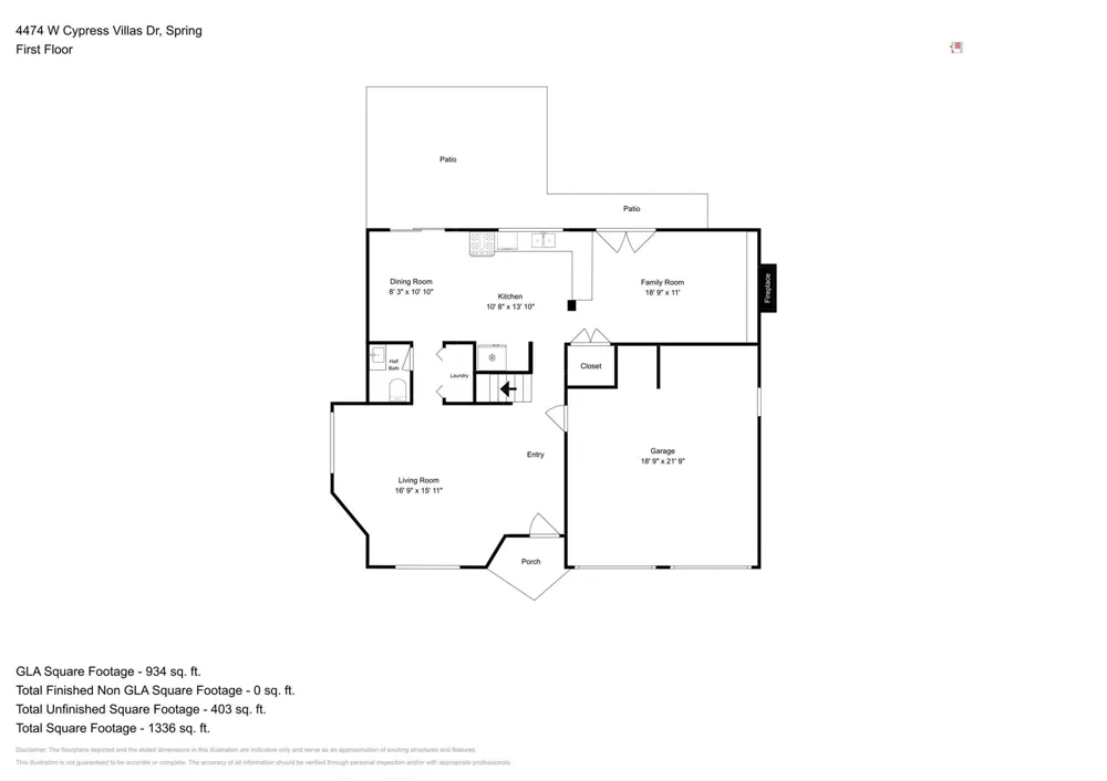 4474 W Cypress Villas Drive Spring, TX 77379