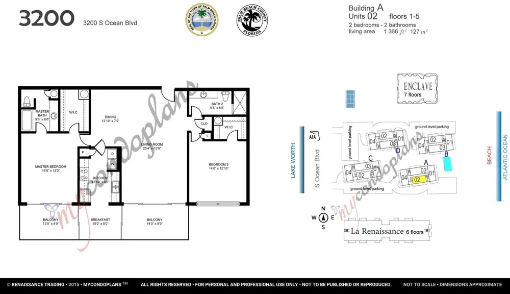 3200 S OCEAN BOULEVARD #A202 Palm Beach, FL 33480