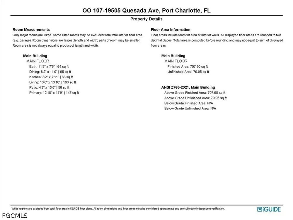 Quesada Avenue #OO-0107 Port Charlotte, FL 33948