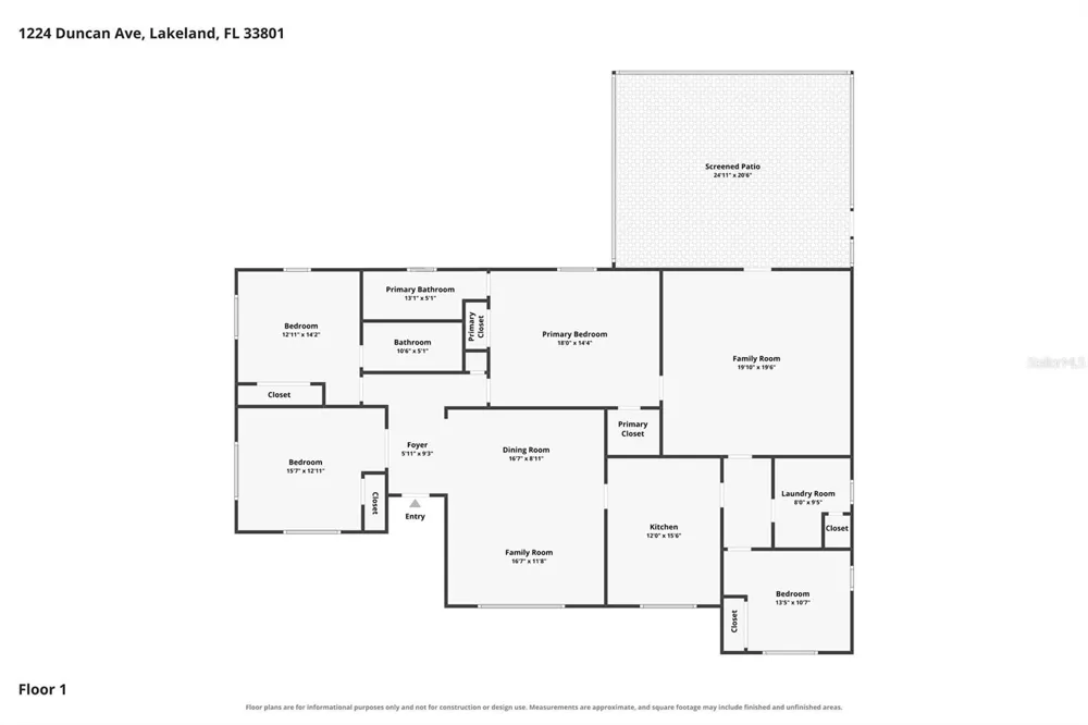 1224 DUNCAN AVENUE Lakeland, FL 33801