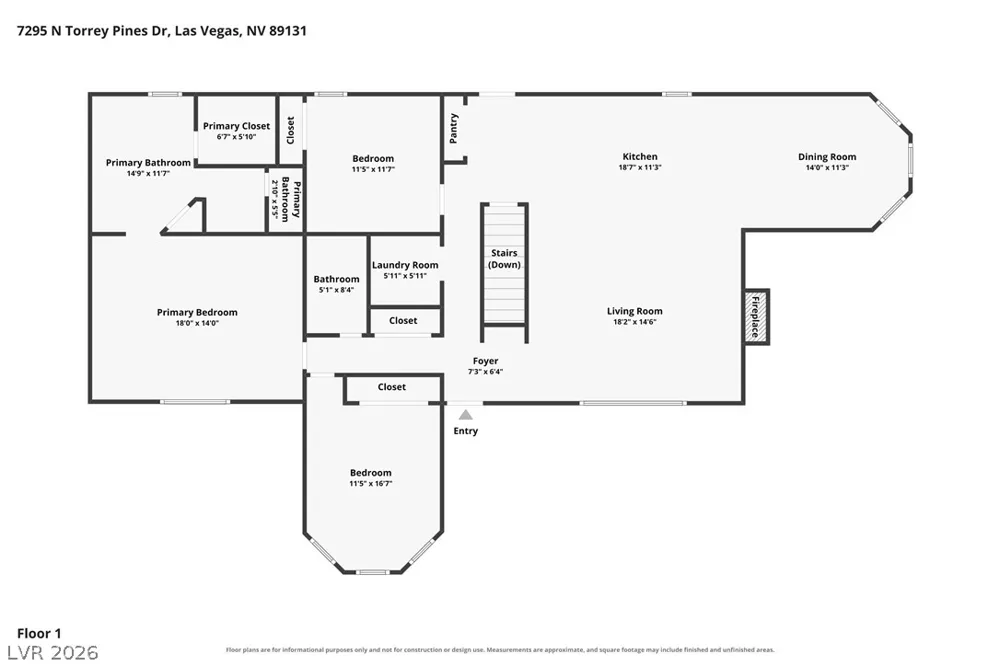 7295 Torrey Pines Drive Las Vegas, NV 89131