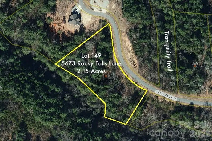 2.15 acres, Lot 149, 5673 Rocky Falls Lane #149 Lenoir, NC 28645