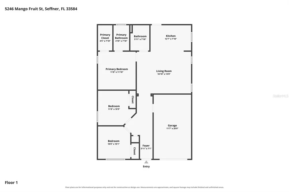 5246 MANGO FRUIT STREET Seffner, FL 33584