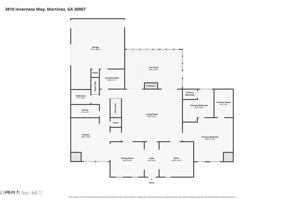 3810 Inverness Way Martinez, GA 30907