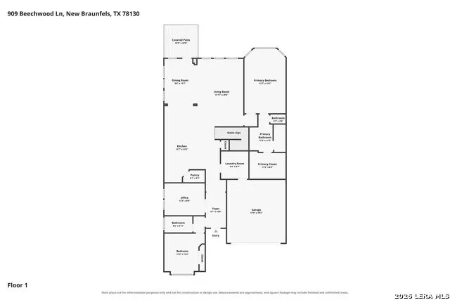 909 BEECHWOOD LN New Braunfels, TX 78130