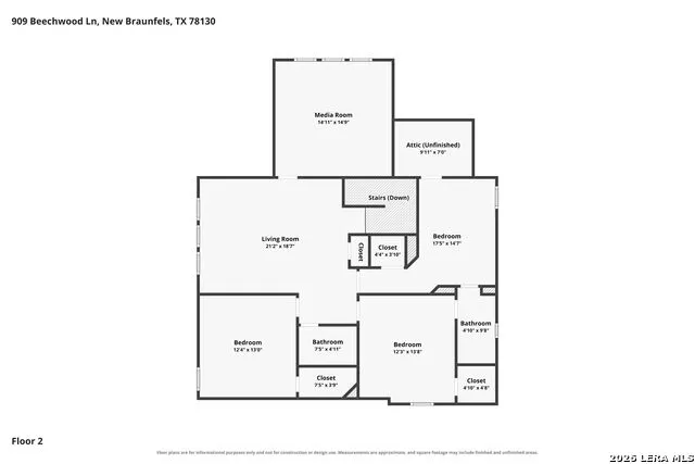 909 BEECHWOOD LN New Braunfels, TX 78130