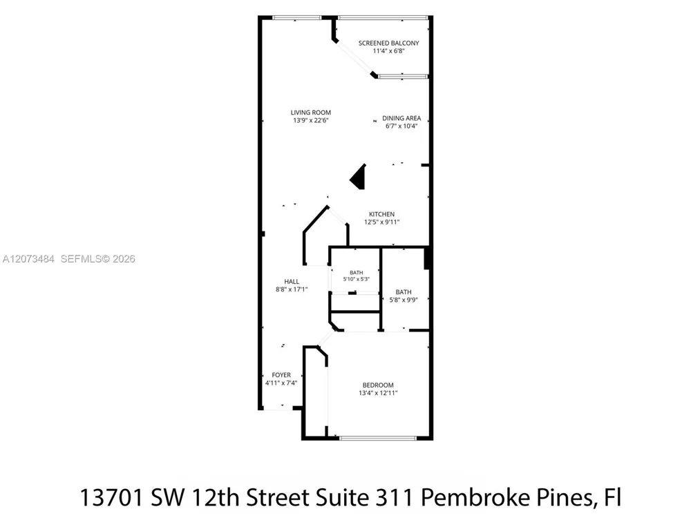 13701 SW 12th St #311A Pembroke Pines, FL 33027