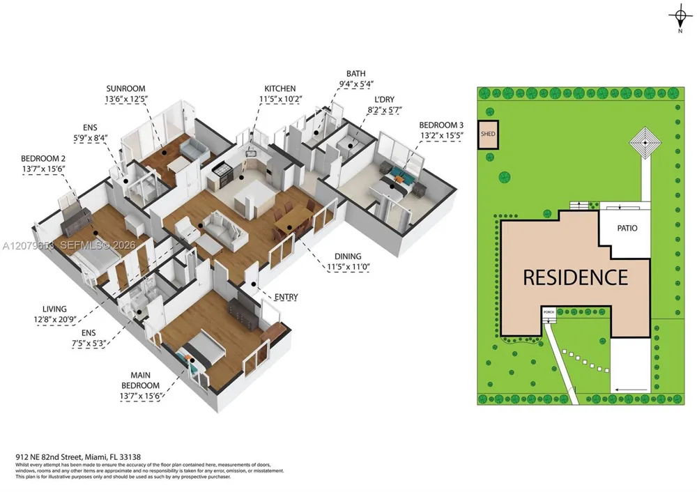 912 NE 82nd St Miami, FL 33138