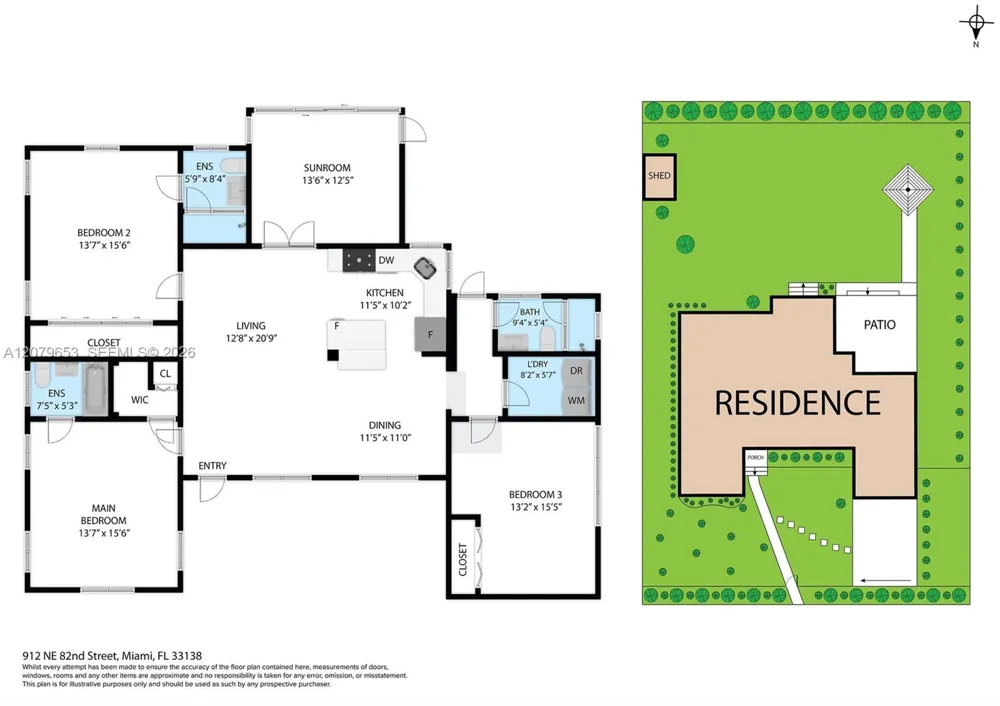 912 NE 82nd St Miami, FL 33138
