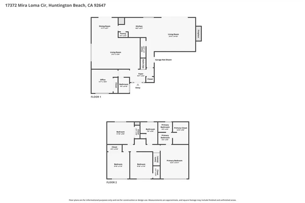 17372 Mira Loma Circle Huntington Beach, CA 92647