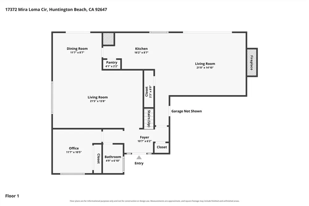 17372 Mira Loma Circle Huntington Beach, CA 92647