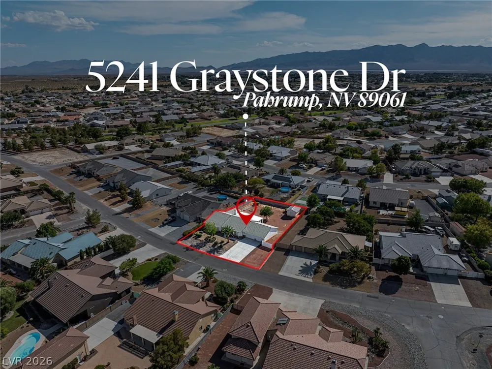 5241 Graystone Drive Pahrump, NV 89061