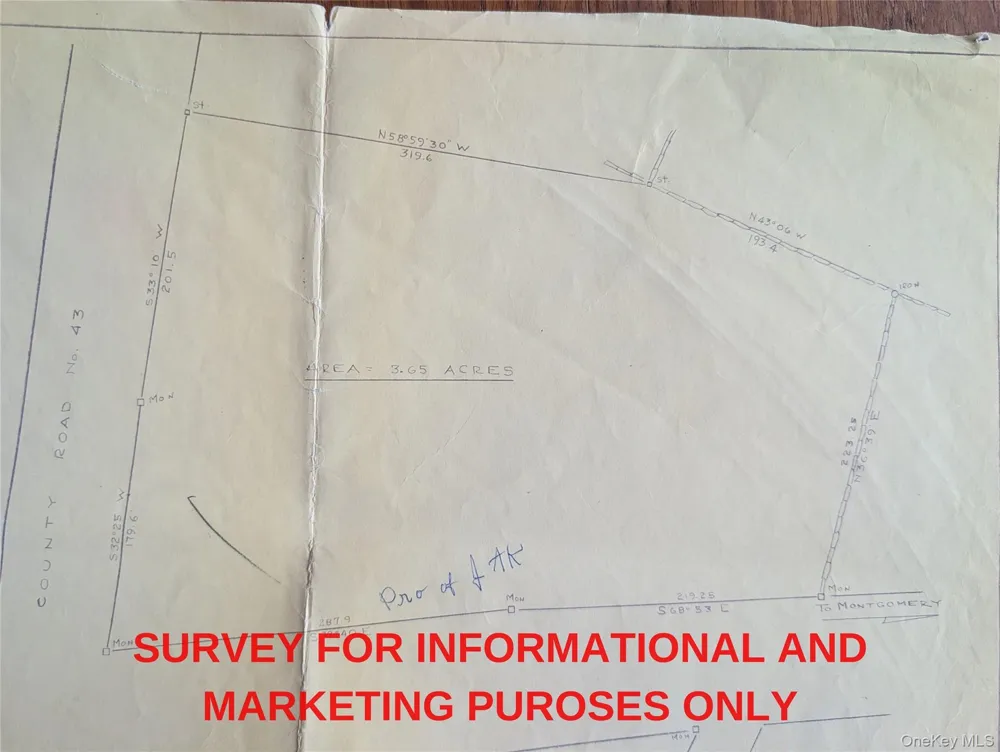 Address Not Shown Montgomery, NY 12549