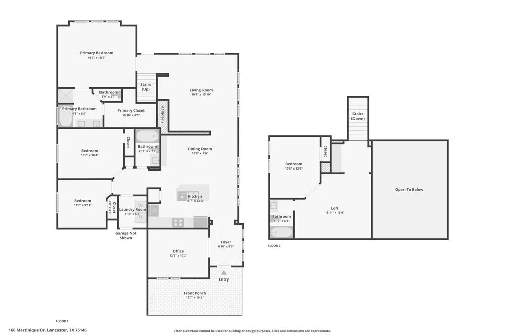 166 Martinique Drive Lancaster, TX 75146