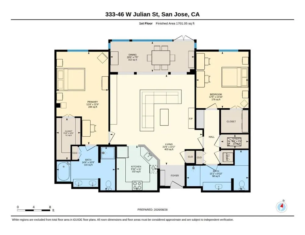 46 W Julian Street #333 San Jose, CA 95110