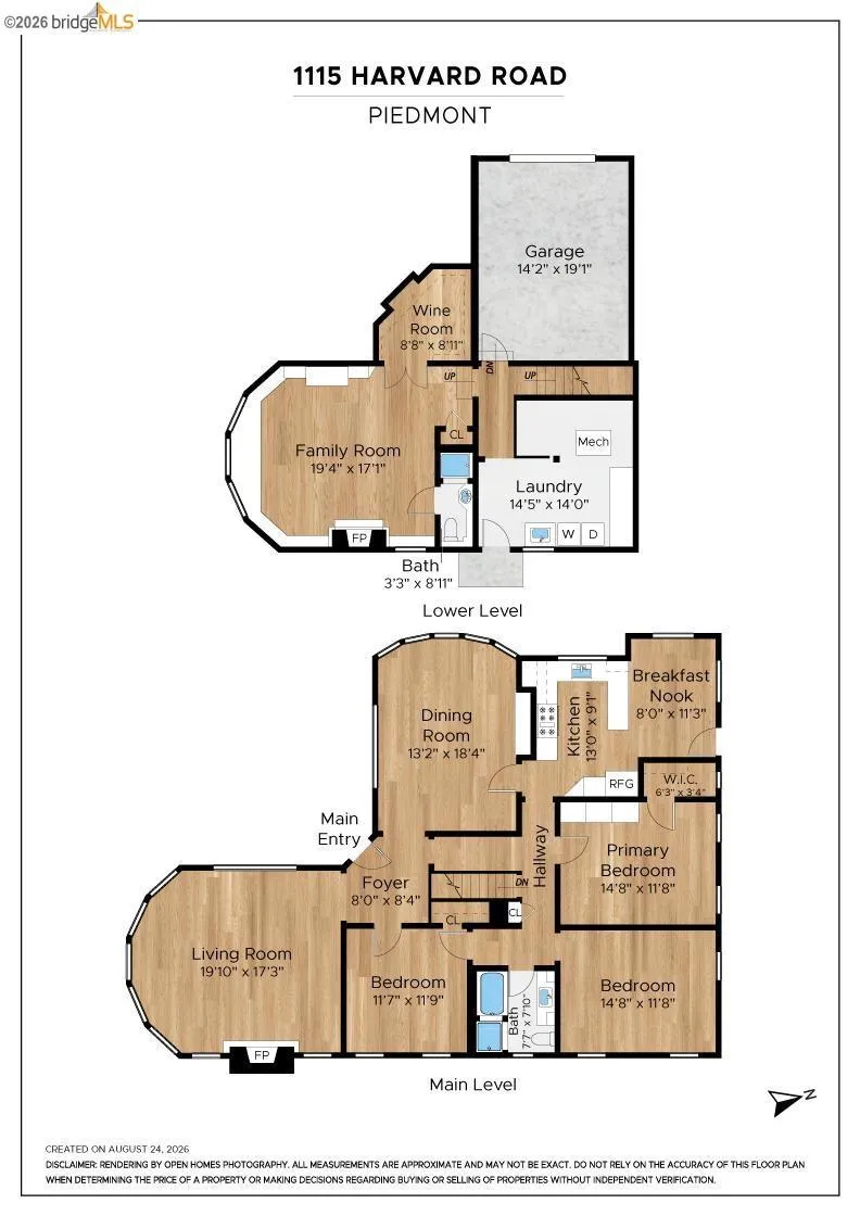 1115 Harvard Rd Piedmont, CA 94610