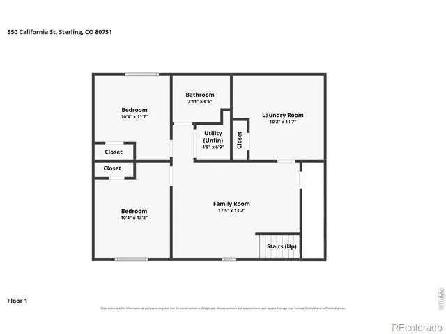 550 California Street Sterling, CO 80751