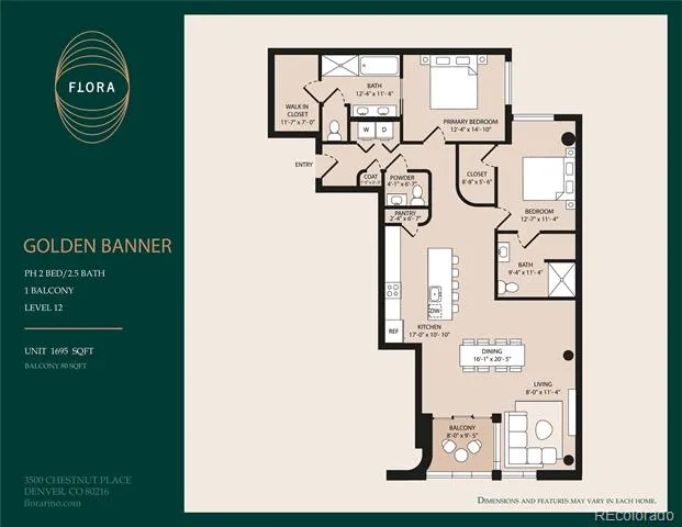 3500 Chestnut Place #1204 Denver, CO 80216