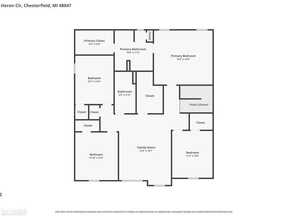 54470 Heron Circle Chesterfield Township, MI 48047