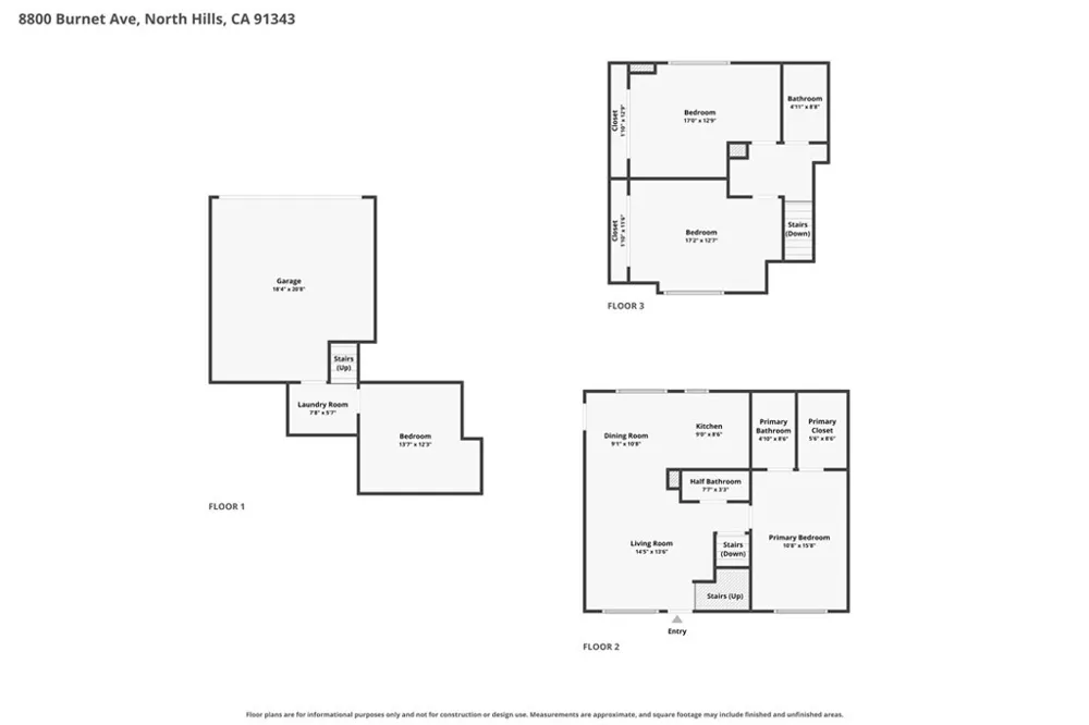 8800 Burnet Avenue #7 North Hills, CA 91343