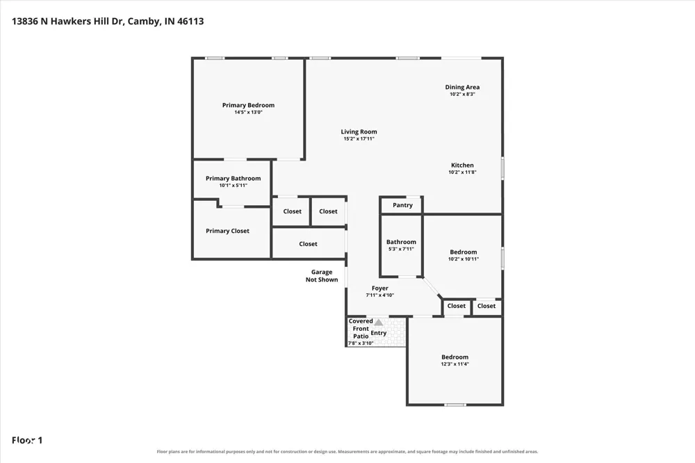 13836 Hawkers Hill Drive Camby, IN 46113