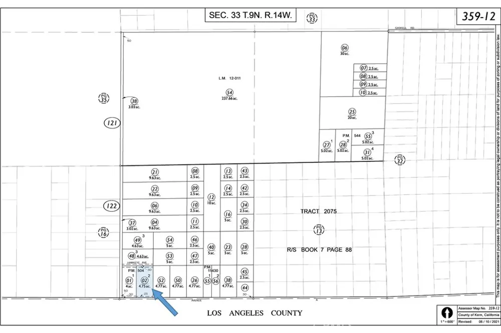 Avenue A near 140th St W      West Rosamond, CA 93560