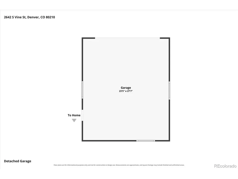 2642 S Vine Street Denver, CO 80210