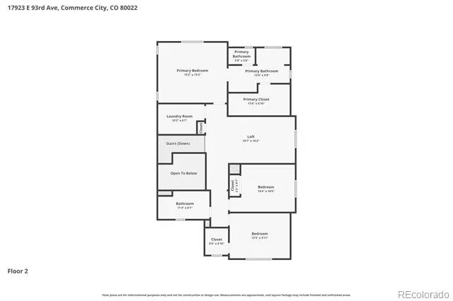 17923 E 93rd Avenue Commerce City, CO 80022