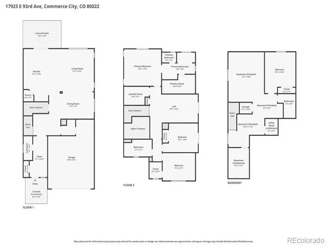 17923 E 93rd Avenue Commerce City, CO 80022