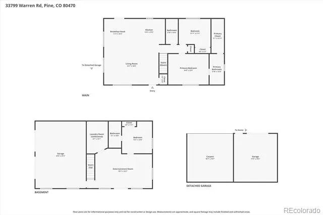 33799 Warren Road Pine, CO 80470